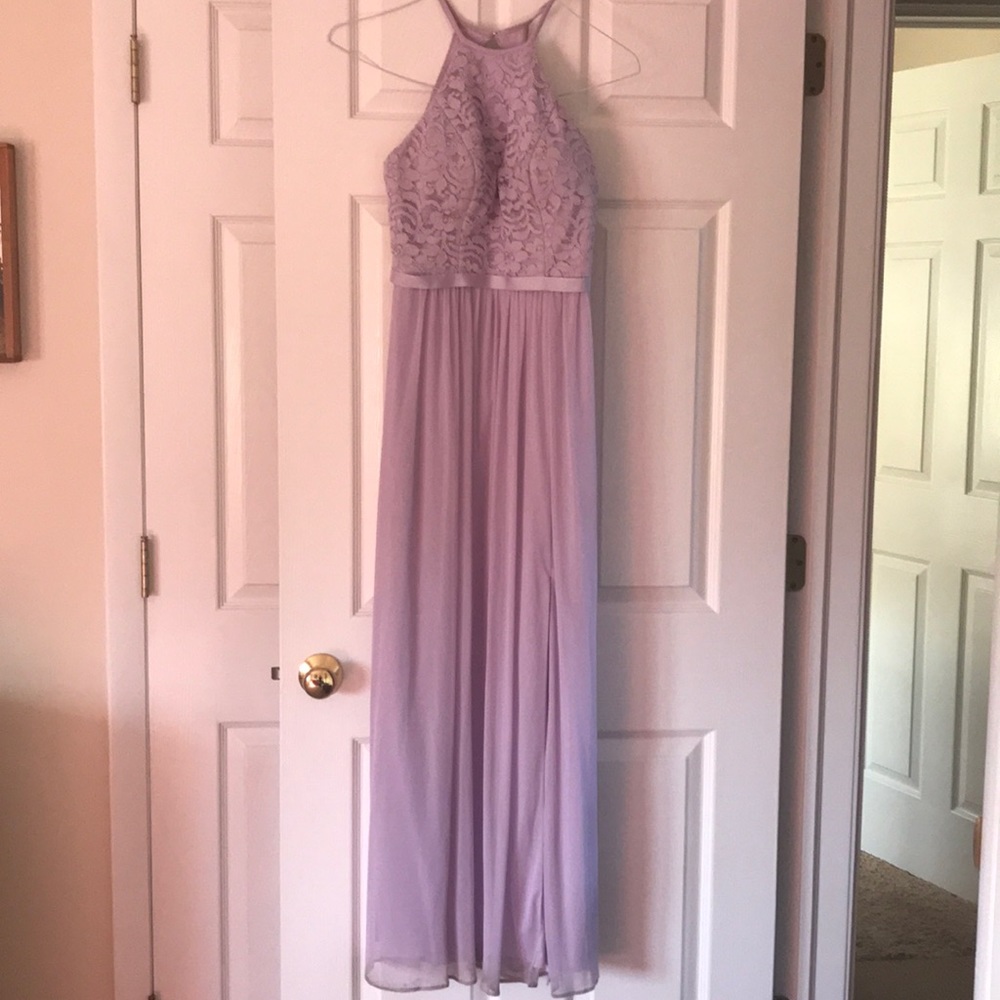 Lilac gown